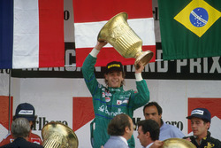 Podium: 1. Gerhard Berger, Benetton; 2. Alain Prost, McLaren; 3. Ayrton Senna, Lotus