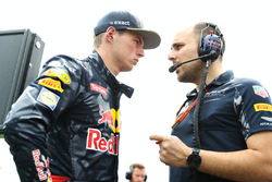 Max Verstappen, Red Bull Racing on the grid
