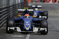 Felipe Nasr, Sauber C35, und Marcus Ericsson, Sauber C35