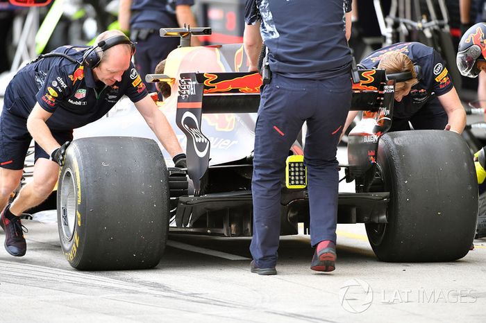 Red Bull Racing RB13 parte trasera