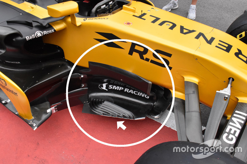 Renault Sport F1 Team RS17, збоку