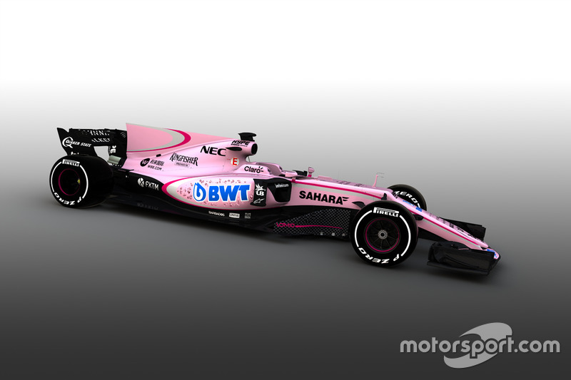 Sahara Force India  VJM10 con BWT