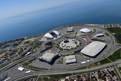 Sochi Autodrom aus der Vogelperspektive