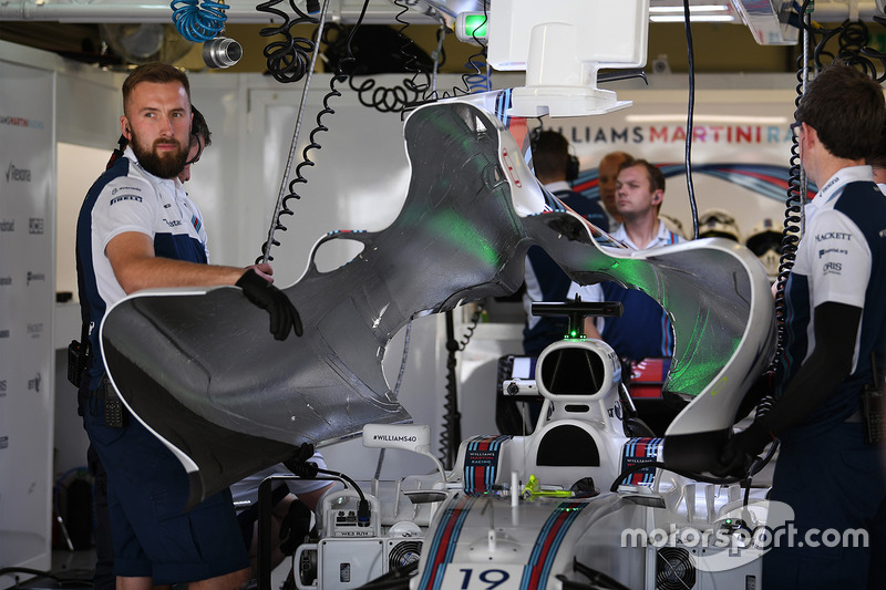 Williams FW40 bodywork