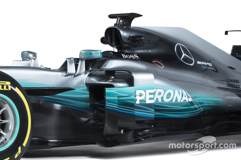 Mercedes AMG F1 W08 detalle