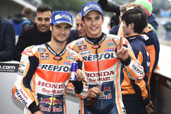 Володар поул-позиції Марк Маркес, Repsol Honda Team третє місце Дані Педроса, Repsol Honda Team