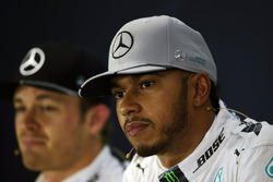 Льюис Хэмилтон, Mercedes AMG F1 и Нико Росберг, Mercedes AMG F1