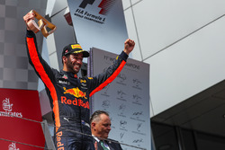 Podyum: 3. Daniel Ricciardo, Red Bull Racing