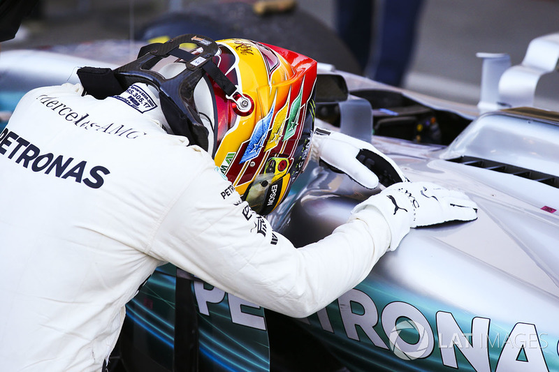 Winnaar Lewis Hamilton, Mercedes AMG F1