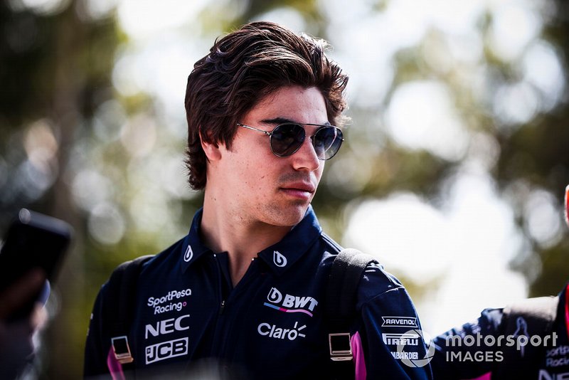 Lance Stroll, Racing Point signs an autograph for a fan