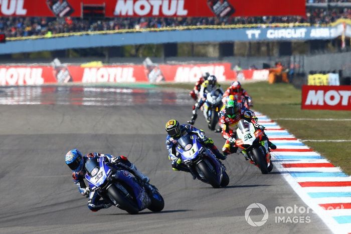 Marco Melandri, GRT Yamaha WorldSBK, Sandro Cortese, GRT Yamaha WorldSBK