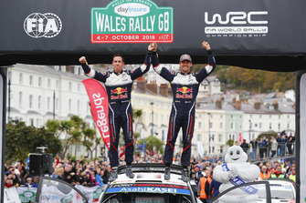 Les vainqueurs Sébastien Ogier, Julien Ingrassia, M-Sport Ford WRT Ford Fiesta WRC