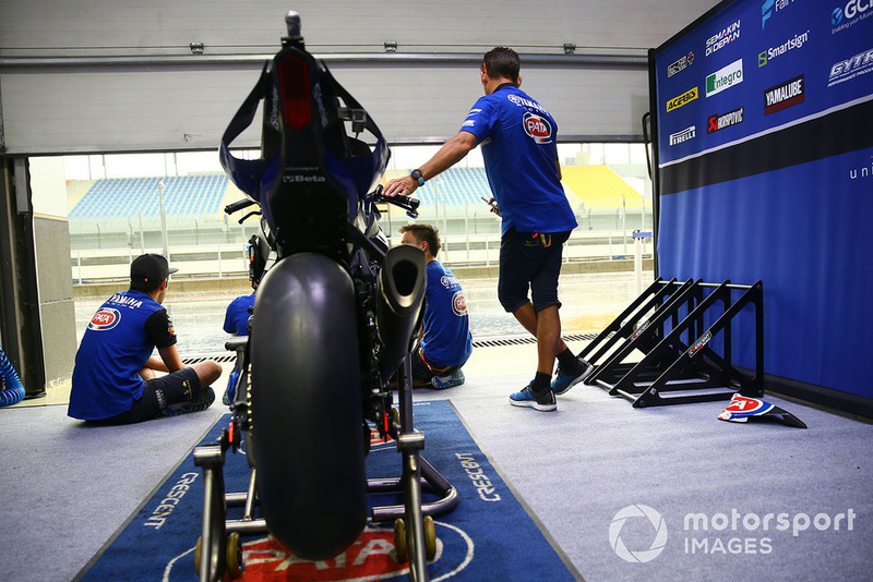 Miembro del equipo Pata Yamaha