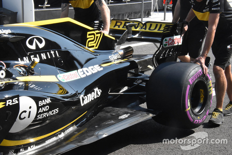 Renault Sport F1 Team R.S. 18 rear detail