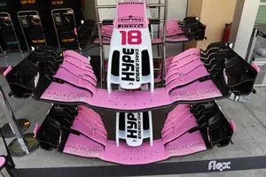Racing Point Force India VJM11 neus en voorvleugel