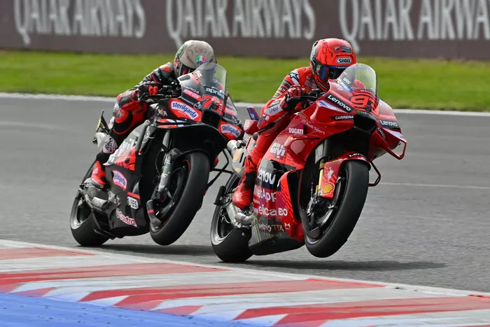 Marco Bezzecchi, Aprilia Racing, Marc Marquez, Ducati Team