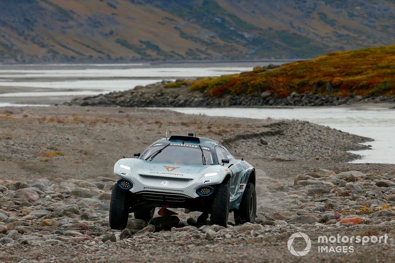 Jutta Kleinschmidt/Mattias Ekstrom, ABT CUPRA XE