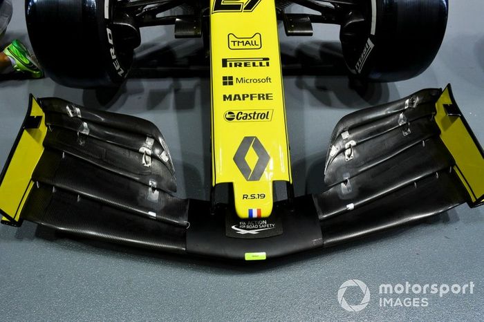 Alerón delantero del Renault R.S.19