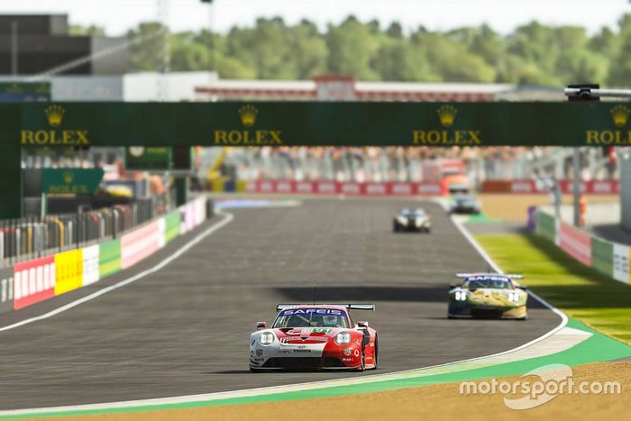 #91 Porsche Esports Team Porsche 911 RSR: André Lotterer, Neel Jani, Mitchell Dejong, Martti Pietila