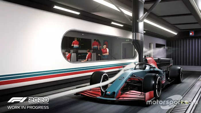 Capture d'écran du mode My Team dans F1 2020