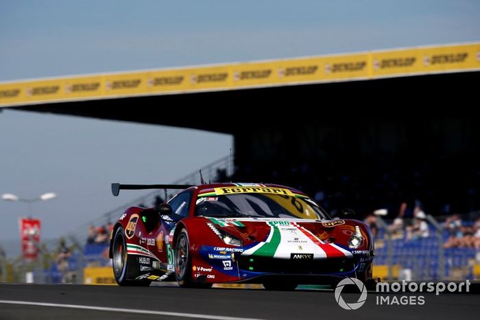 #51 AF Corse Ferrari 488 GTE EVO: Alessandro Pier Guidi, James Calado, Daniel Serra