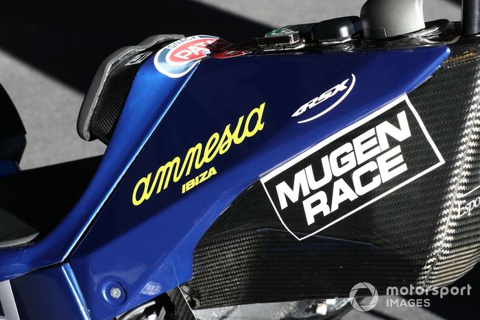 Detalle de la moto de Esponsorama MotoGP 