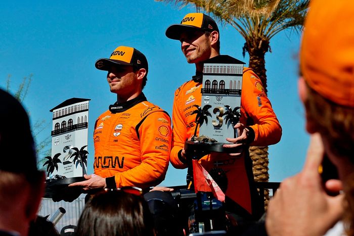 Patricio O'ward, Arrow McLaren, Christian Lundgaard, Arrow McLaren