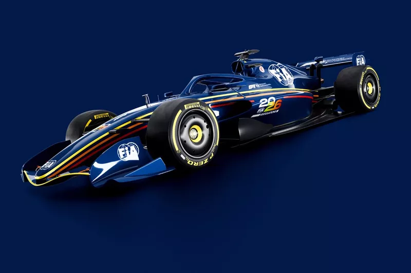 2026年F1マシンのレンダリング画像