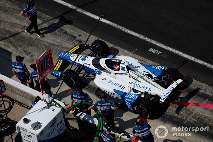 Helio Castroneves, Meyer Shank Racing con Curb-Agajanian Honda