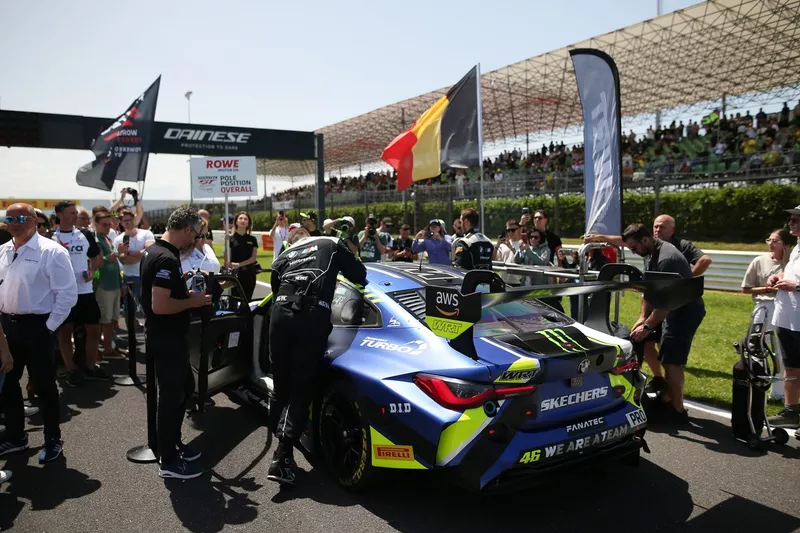 #46 Team WRT, BMW M4 GT3: Valentino Rossi, Maxime Martin 