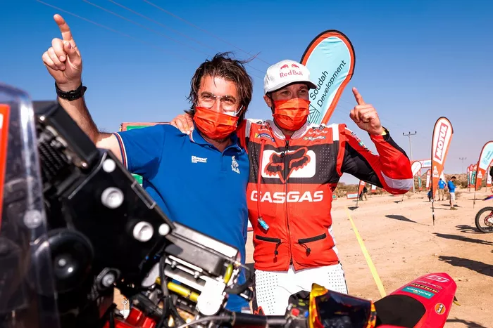 Castera David, Director del Dakar Rally with #3 Gasgas Factory Racing: Sam Sunderland
