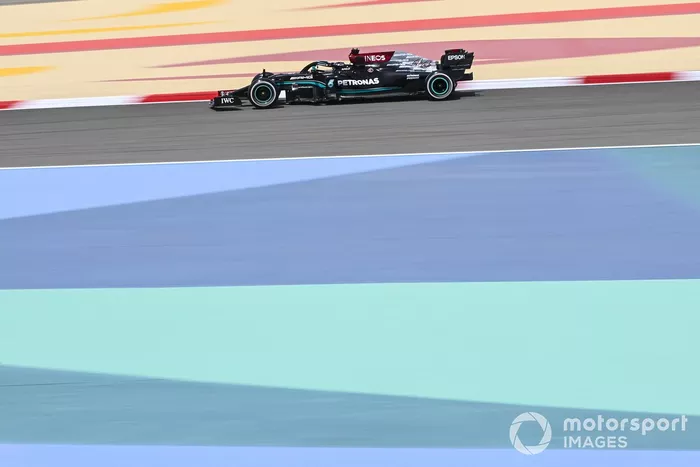 Lewis Hamilton, Mercedes W12 
