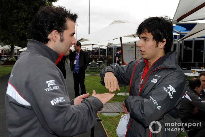 Sergio Pérez, Sauber C30 Ferrari con su compañero