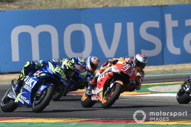 Марк Маркес, Repsol Honda Team, Андреа Янноне, Team Suzuki MotoGP, Андреа Довіціозо, Ducati Team