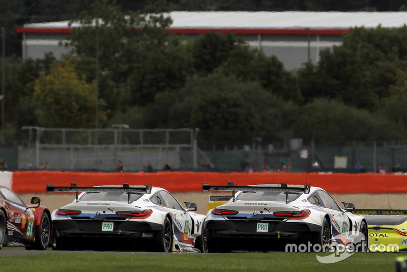 #82 BMW Team MTEK BMW M8 GTE: Antonio Felix da Costa, Augusto Farfus, #81 BMW Team MTEK BMW M8 GTE: Martin Tomczyk, Nicky Catsburg