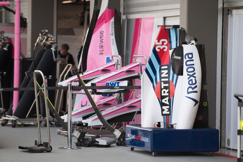 Bodywork Williams dan Force India