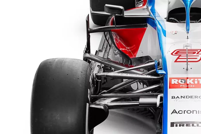 Detalle del Williams FW43