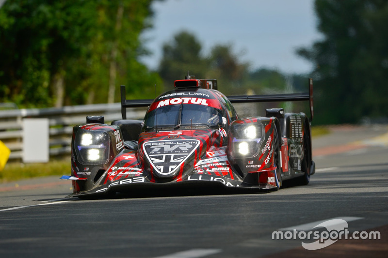 #3 Rebellion Racing Rebellion R-13: Mathias Beche, Gustavo Menezes, Thomas Laurent