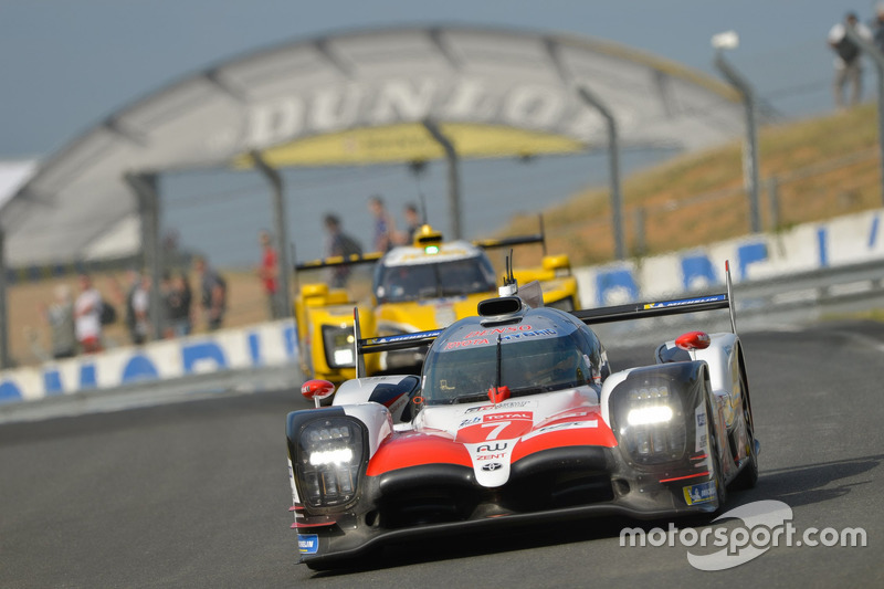 #7 Toyota Gazoo Racing Toyota TS050: Mike Conway, Kamui Kobayashi, Jose Maria Lopez, Fernando Alonso, Anthony Davidson