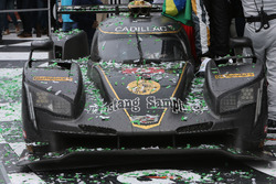 Victory lane, Winning car #5 Action Express Racing Cadillac DPi: Joao Barbosa, Filipe Albuquerque, C
