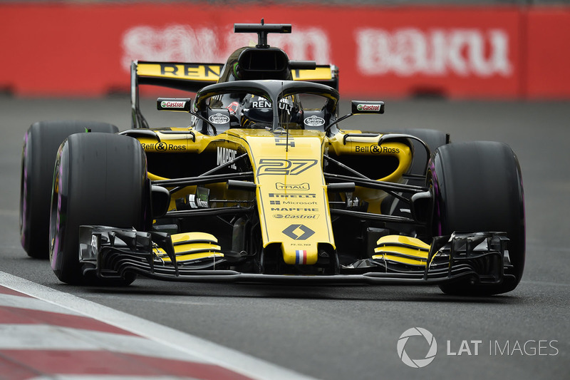Hulkenberg 10. turda, Raikkonen'in meşhur "Beni yalnız bırakın" sözünü tekrarlıyor