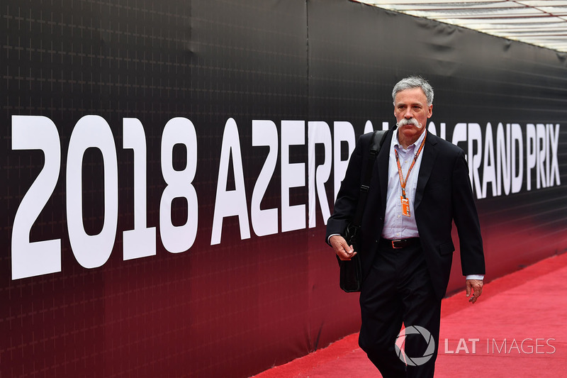 Chase Carey, Chief Executive Officer and Executive Chairman of the Formula One Group