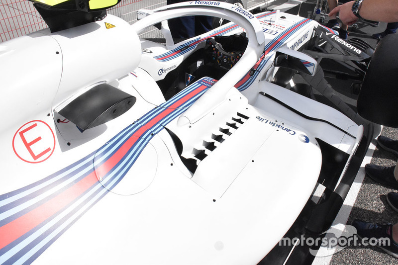 Williams FW41 detay
