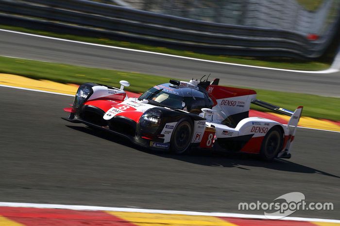 #8 Toyota Gazoo Racing Toyota TS050: Sébastien Buemi, Kazuki Nakajima, Fernando Alonso 