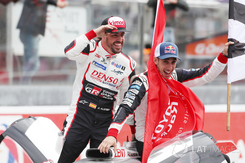 #8 Toyota Gazoo Racing Toyota TS050: Sébastien Buemi, Kazuki Nakajima, Fernando Alonso
