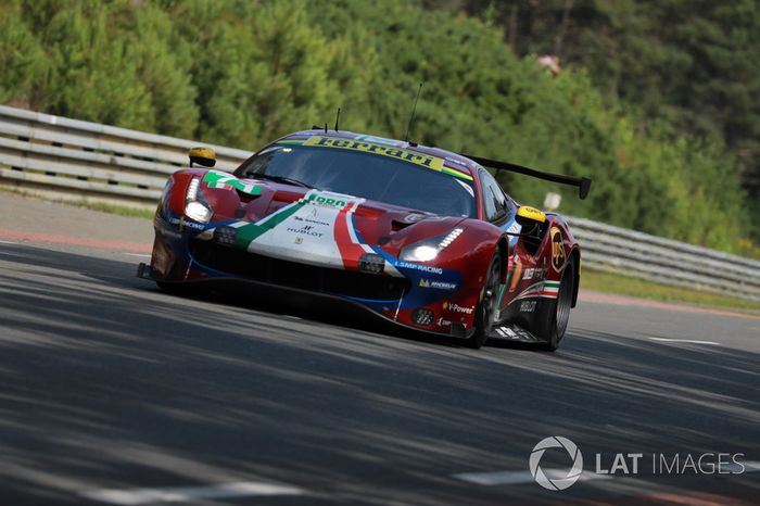 #71 AF Corse Ferrari 488 GTE EVO: Davide Rigon, Sam Bird, Miguel Molina