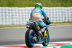 Franco Morbidelli, Estrella Galicia 0,0 Marc VDS after the crash