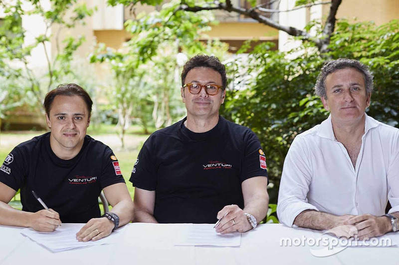 Felipe Massa signs with Venturi, Alejandro Agag