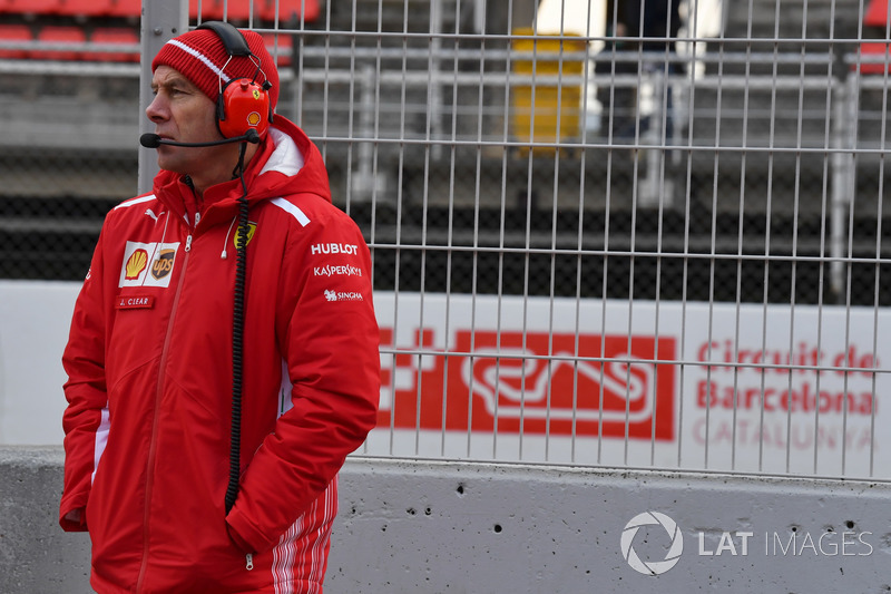 Jock Clear, Ferrari Chief Engineer