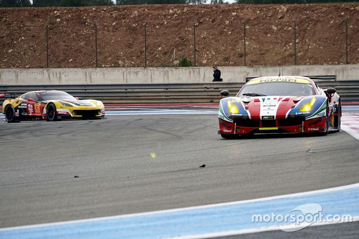 #71 AF Corse Ferrari 488 GTE: Davide Rigon, Sam Bird